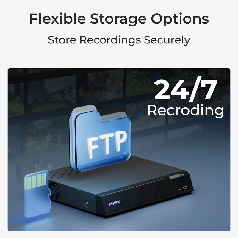 IP kamera Reolink P344, 12MP, notranja/zunanja, bela