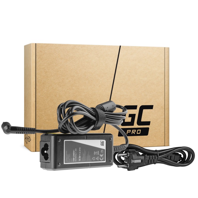 Polnilec za prenosnike Acer / Asus / Samsung, 45W / 19V / 2,37A