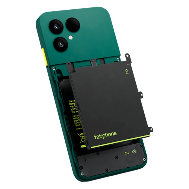 Pametni telefon Fairphone (Gen. 6+), 256GB, zelen
