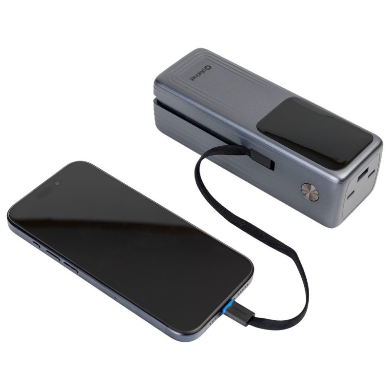 Prenosna baterija Powerbank Platinet PMPB27140 2V1, 27.000mAh, QC, PD, črna