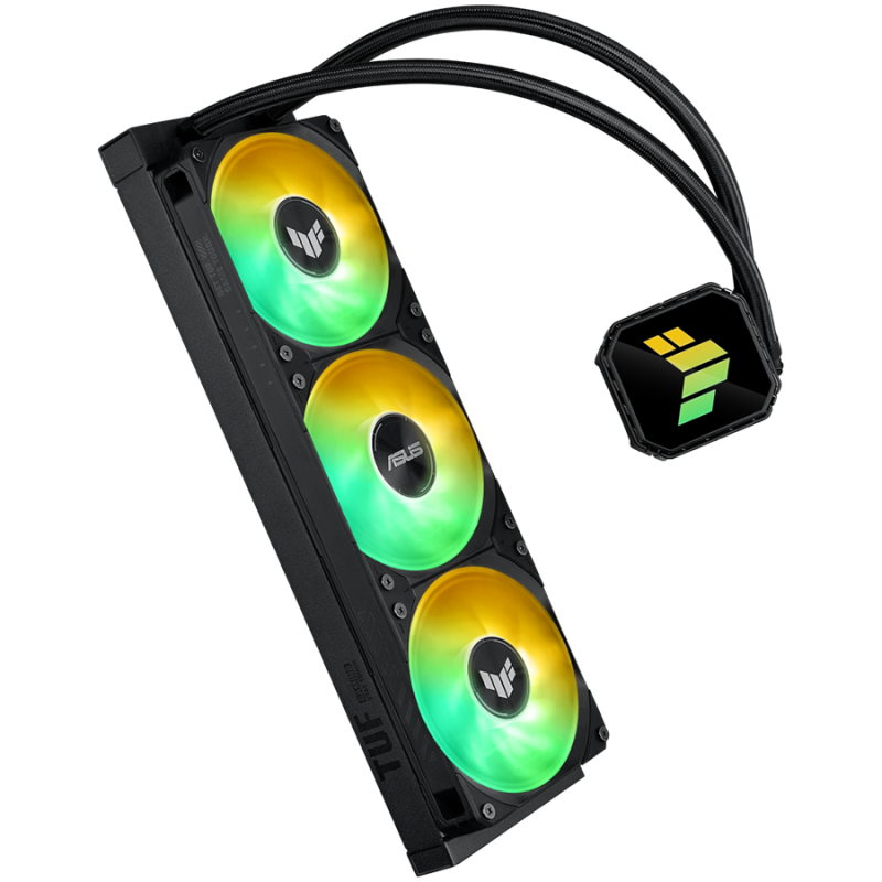 Vodno hlajenje ASUS TUF Gaming LC III 360 ARGB, 3x 120mm, črno