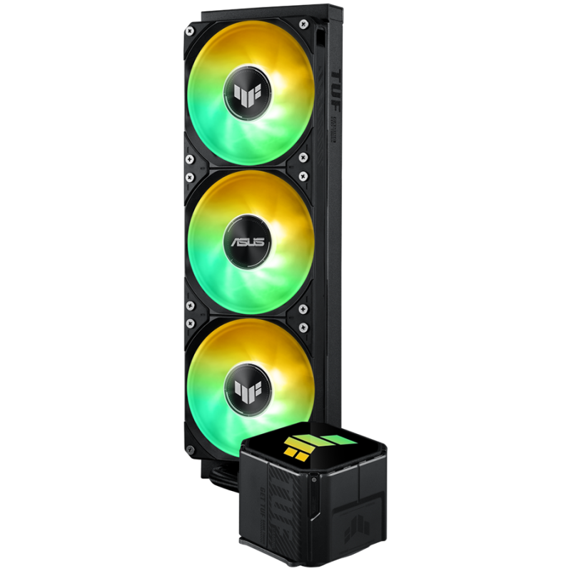 Vodno hlajenje ASUS TUF Gaming LC III 360 ARGB, 3x 120mm, črno