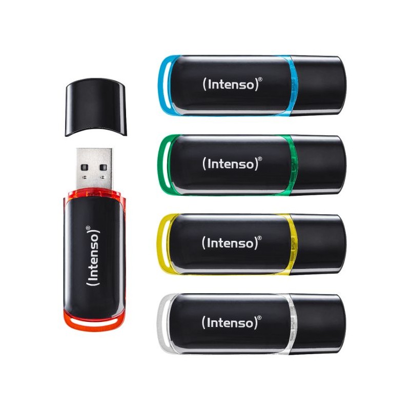 USB kjučki 5x64GB Intenso Business Line, USB 2.0, barvni