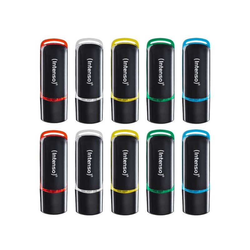 USB kjučki 10x4GB Intenso Business Line, USB 2.0, barvni