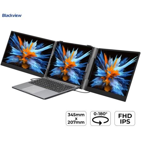 Prenosni monitor Blackview DCM6, dvojni
