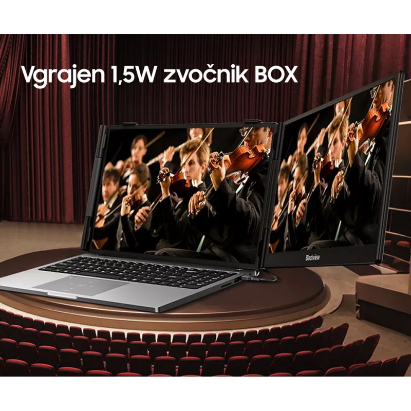 Prenosni monitor Blackview DCM5, dvojni