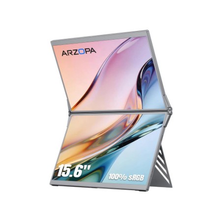 Prenosni monitor ARZOPA E1, dvojni