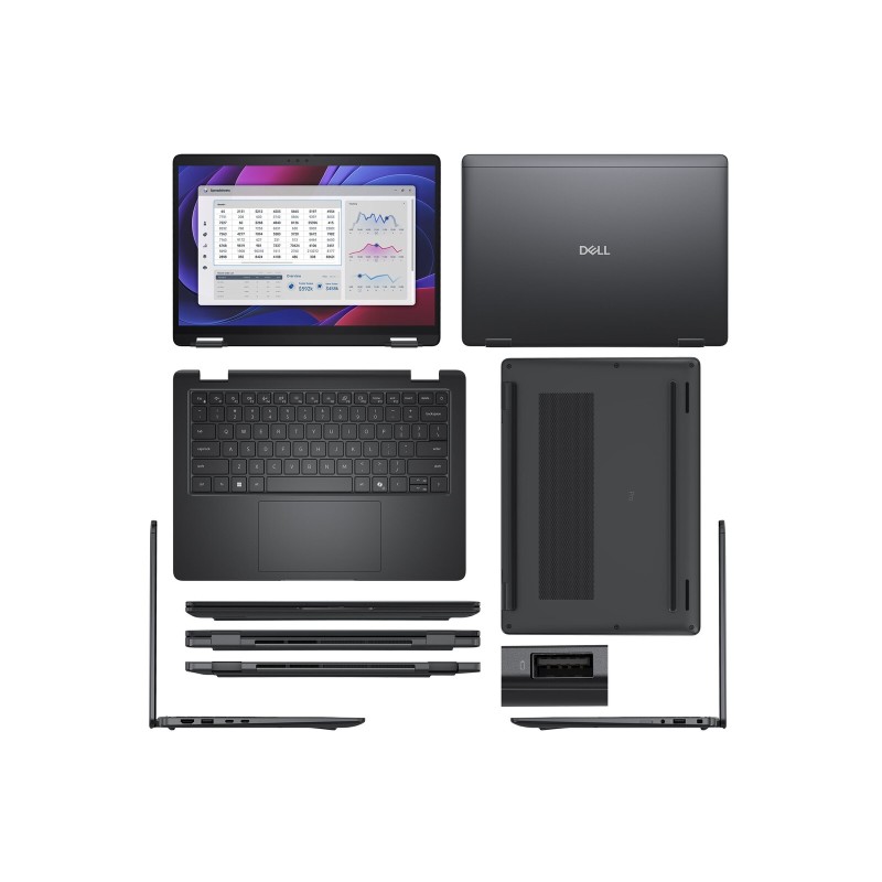 Prenosnik Dell Pro 7 13 2-v-1 U7-365, 32GB, 1TB, W11P