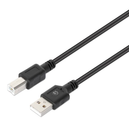 Kabel Manhattan USB 2.0 Type-A na Type-B (M/M), 2m