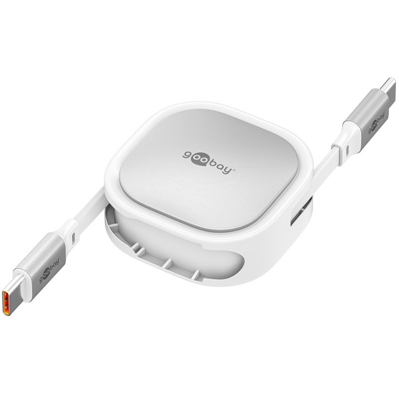 Kabel Goobay USB-C na USB-C, 60W, 480 Mbit/s, 1m, bel