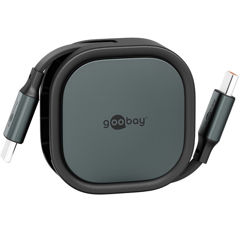 Kabel Goobay USB-C na USB-C, 60W, 480 Mbit/s, 1m, bel