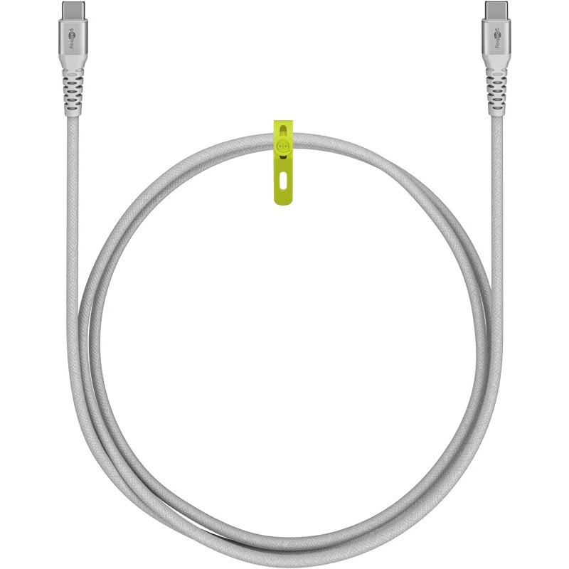 Kabel Goobay USB-C na USB-C, 60W, 480 Mbit/s, 3m, bel
