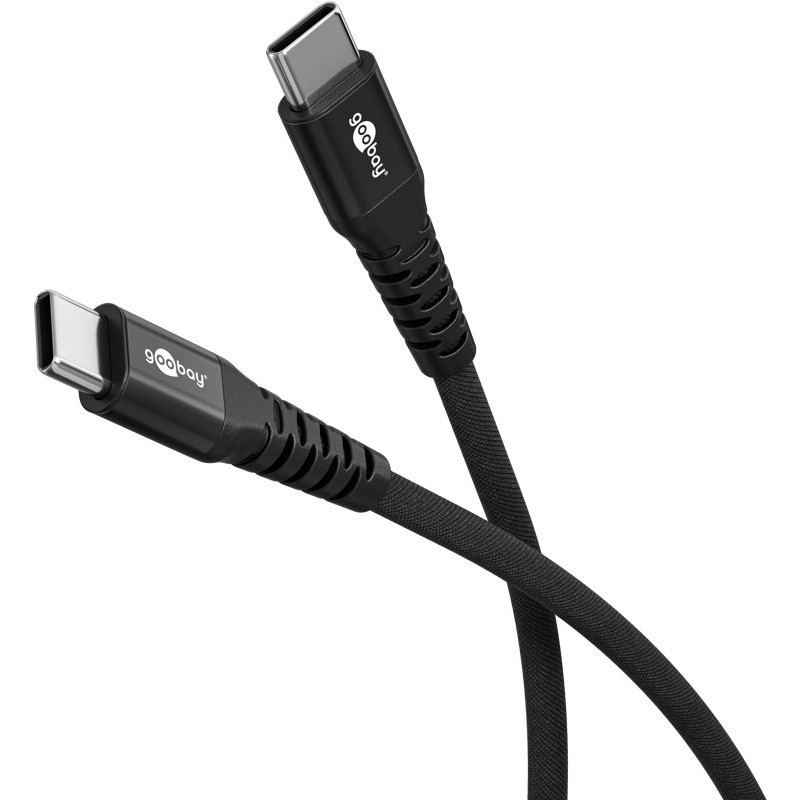 Kabel Goobay USB-C na USB-C, 60W, 480 Mbit/s, 2m, bel