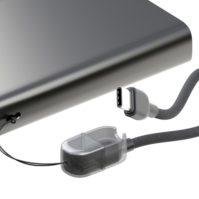 Prenosna baterija Powerbank Allity APB-110, 10.000mAh, PD, QC, siva