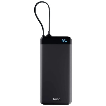 Prenosna baterija Powerbank Trust Fiera, 20.000mAh, črna