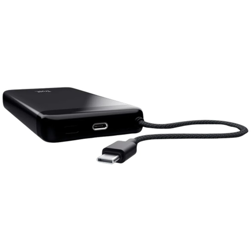 Prenosna baterija Powerbank Trust Fiera, 20.000mAh, črna