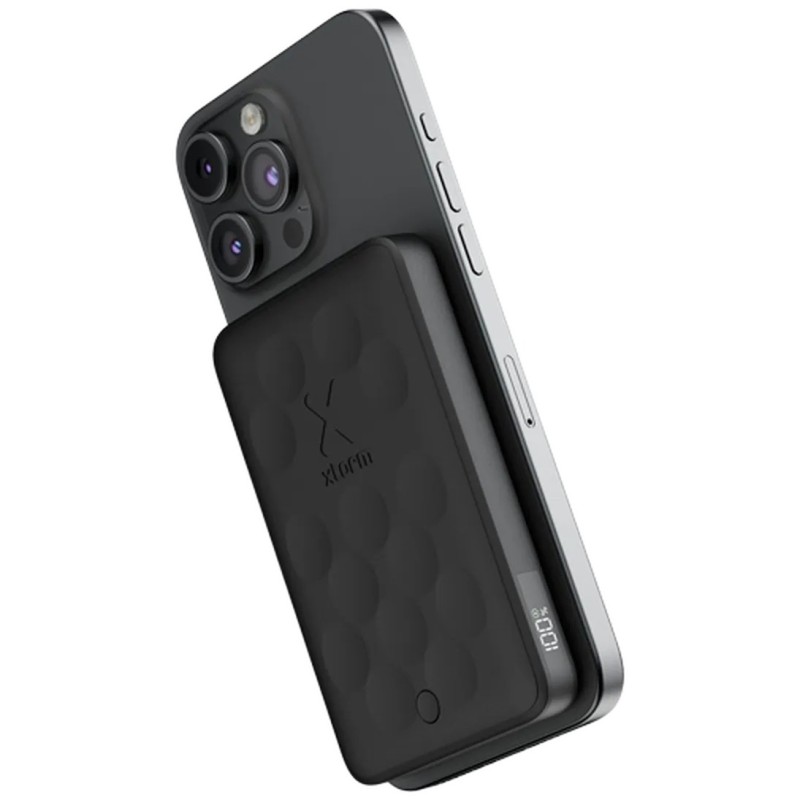 Prenosna baterija Powerbank Xtorm Magnetic Wireless, 5.000mAh, črna