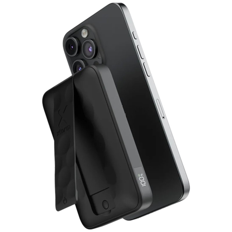 Prenosna baterija Powerbank Xtorm Magnetic Wireless, 10.000mAh, črna