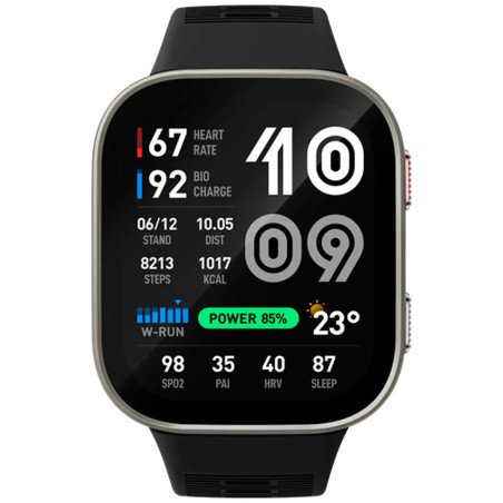 Pametna ura Amazfit Bip Max, srebrna