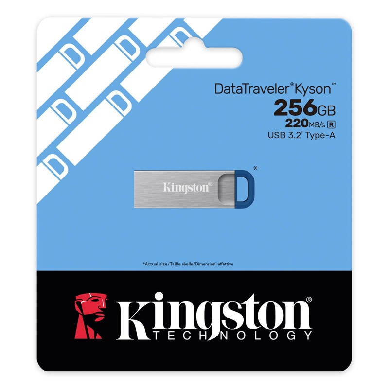USB kjuč 256GB Kingston DataTraveler Kyson, USB-A 3.2 Gen1