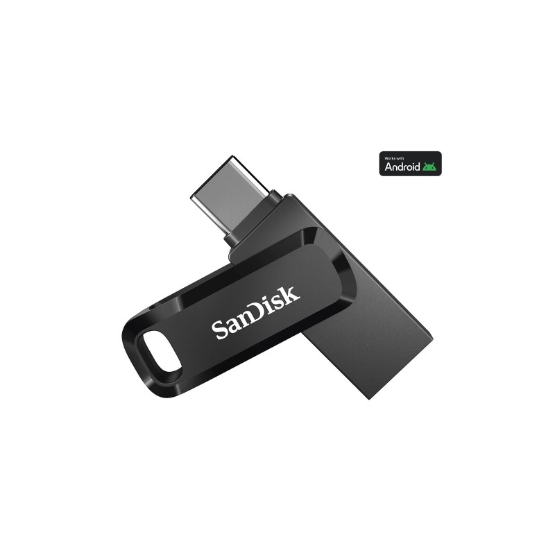 USB kjuč 2TB SanDisk Ultra Dual Drive Go, USB-C, črn
