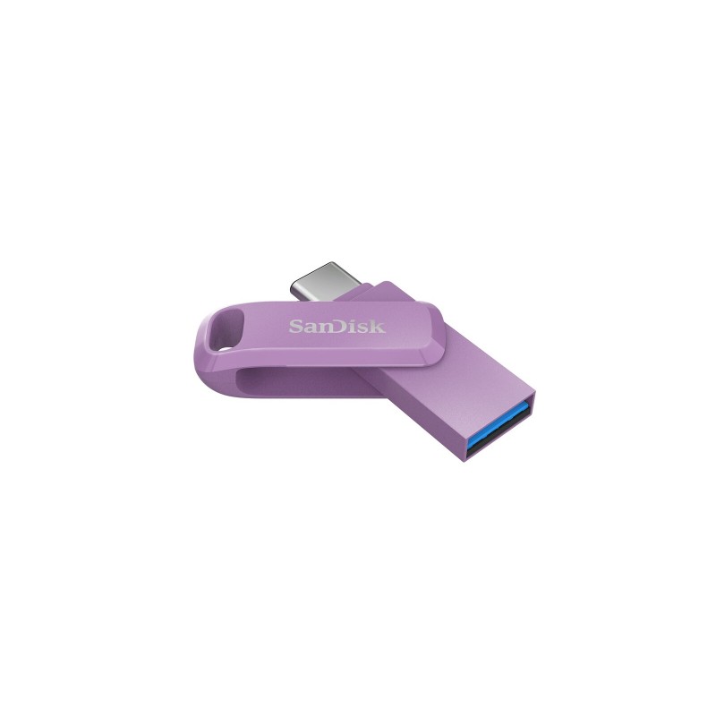 USB kjuč 2TB SanDisk Ultra Dual Drive Go, USB-C 3.0, vijoličen