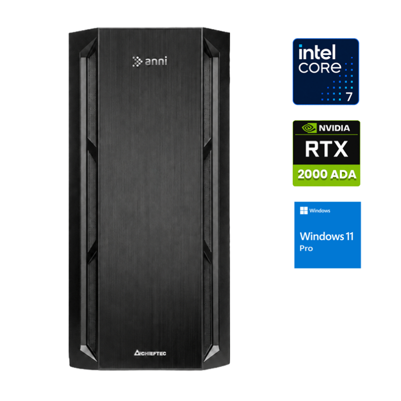 Delovna postaja ANNI Advanced i7-14700K / RTX 2000 Ada / 32 GB / 1 TB / W11P