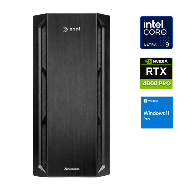 Delovna postaja ANNI Extreme Ultra 9 285K / RTX PRO 4000 / 64 GB / 1 TB / W11P
