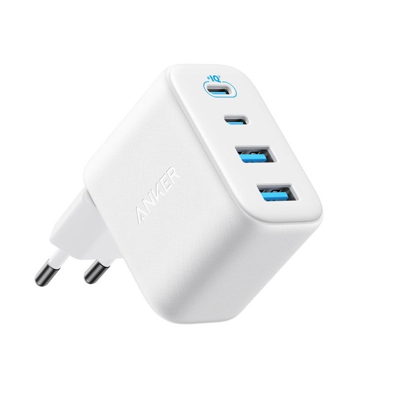 Polnilec Anker Zolo, 4-port, 50W, bel