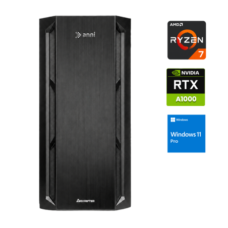 Delovna postaja ANNI Optimal R5 7700X / RTX A1000 / 32 GB / 1 TB / W11P