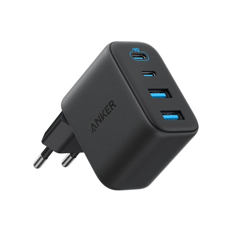 Polnilec Anker Zolo, 4-port, 50W, črn