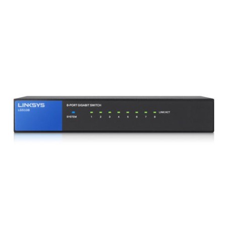 Stikalo (switch) 8 port 10/100/1000 Linksys LGS108