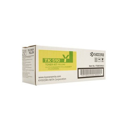 Toner Kyocera TK-590Y, rumen