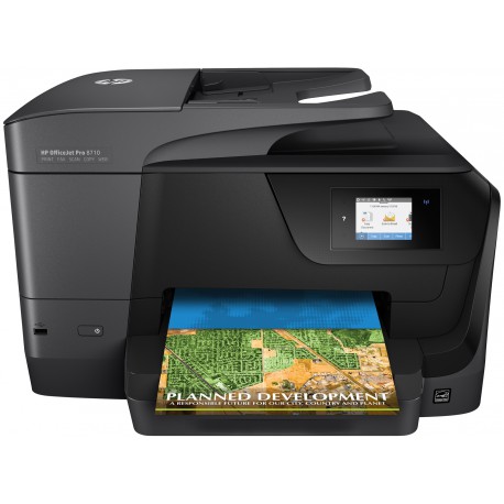 Multifunkcijski brizgalni tiskalnik HP OfficeJet Pro 8710 (D9L18A) + 953 BK