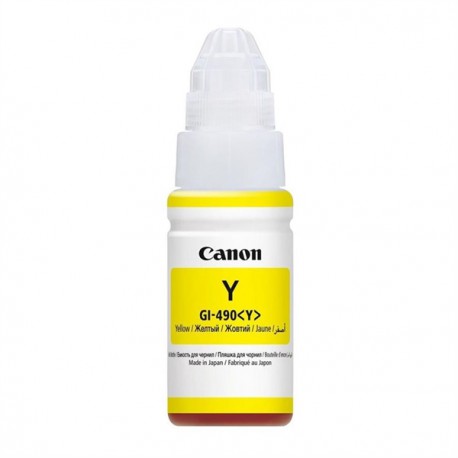 Črnilo Canon GI-490Y, yellow, 0666C001AA