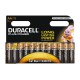 Alkalne baterije Duracell Plus Power MN1500B12 AA (12 kos)
