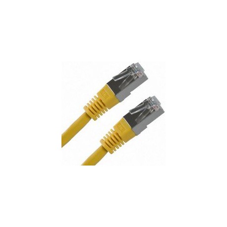 Priključni kabel za mrežo Cat5e S/FTP 0.5m Digitus rumen