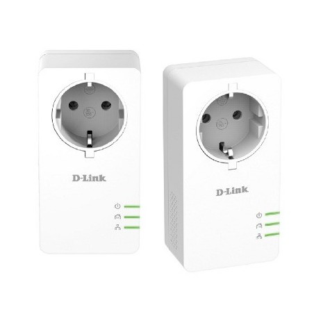 Powerline kit z vtičnico D-LINK DHP-P601AV, AV2 1000