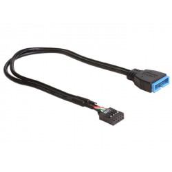 Adapter USB 3.0 na USB 2.0 9p 0.30m