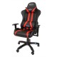 Gaming stol Sandberg Commander Gaming Chair črno/rdeč