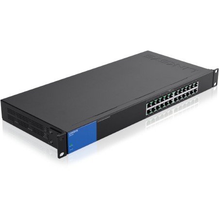 Switch Linksys 24 port 10/100/1000 PoE, LGS124P