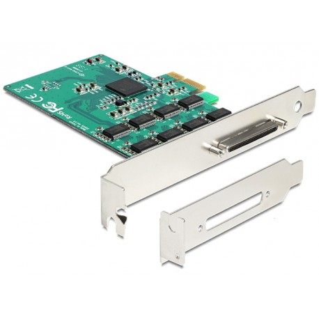 Razširitvena kartica Delock PCIe Serijska 8xRS232 + Low Profile 921K