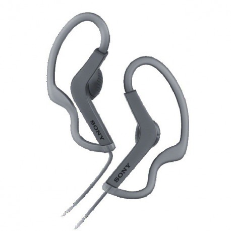Slušalke SONY MDRAS210, vodotesne, črne, MDRAS210B.AE
