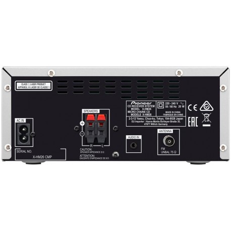 Glasbeni stolp Pioneer mikro sistem X-HM26-S
