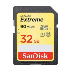 Spominska kartica SanDisk 32GB Extreme SDHC 90MB/s UHS-I U3 class
