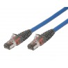 Priključni kabel za mrežo Cat6A sFTP 5m moder
