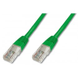 Priključni kabel za mrežo Cat5e UTP 2m Brand REx zelen