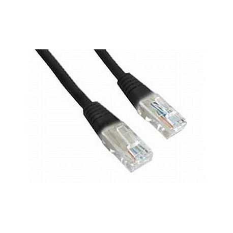 Priključni kabel za mrežo Cat5e U/UTP 5m črn, Equip 825454