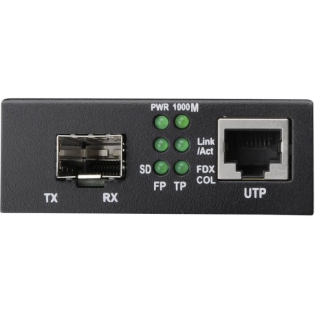 Pretvornik FO-UTP 10/100/1000 SFP prazen Digitus, DN-82130