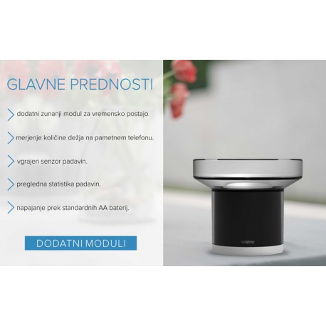Merilec padavin za vremensko postajo Netatmo
